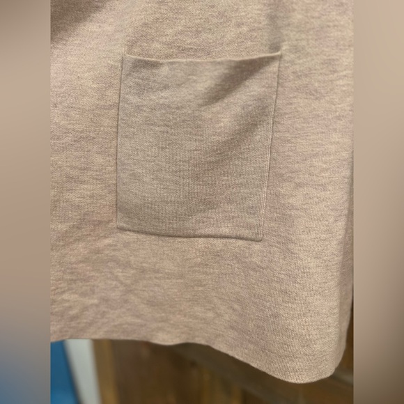 Boden Wool Blend Two Tone Ivory/Tan open-front cardigan sweater jacket Medium - Picture 2 of 7